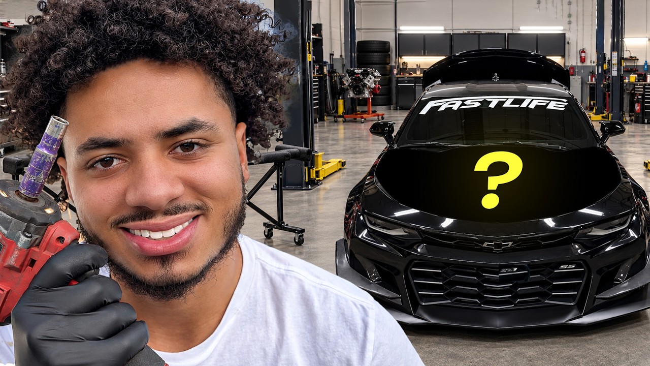 INSTALLING THE MOST RARE ZL1 HOOD ON MY BLACKWING SWAP...