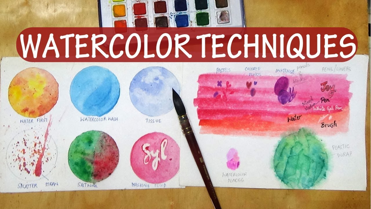 Watercolor Techniques for Beginners - YouTube