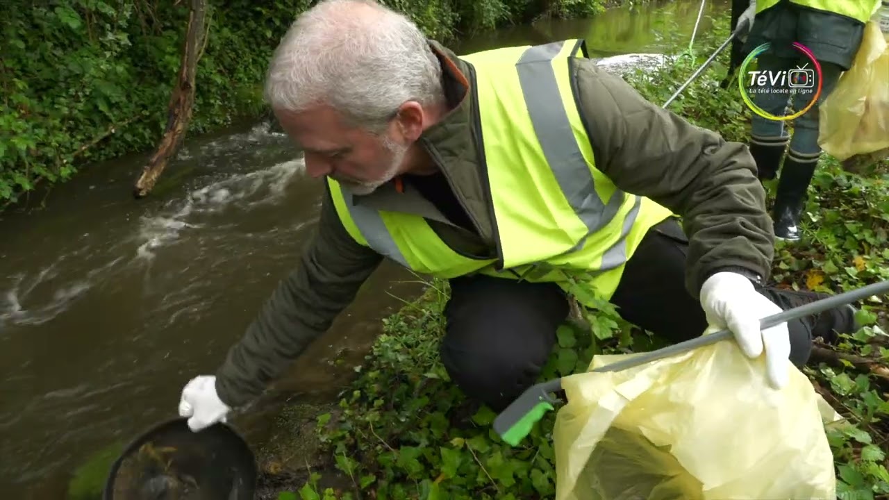 Opération Nettoyons nos Rivières à Avranches