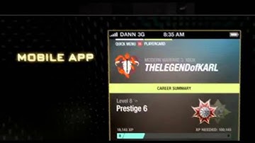 Modern Warfare 3 Prestige 6 and 7 Emblems