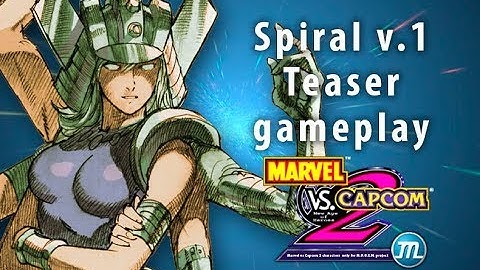 Marvel vs Capcom 2 M.U.G.E.N. Project - Spiral v1 Teaser Gameplay