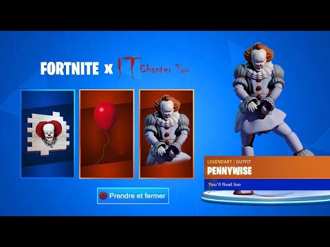 objets-gratuits-de-"Ça-2"-*pennywise-skin*-?!-(fortnite-x-Ça-2)