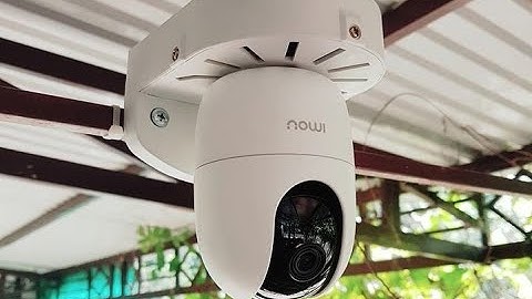 Hướng dẫn lắp chân đế camera IMOU trong nhà | HOGEN AI
