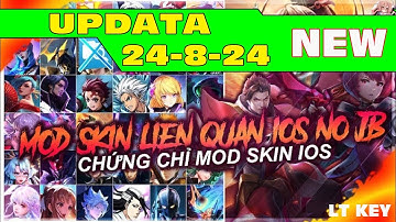 Hướng Dẫn Mod Skin Liên Quân IOS Mùa 3 Không Cần Jailbreak 24-8-24 Thành công 100% Mọi Phiên Bản IOS