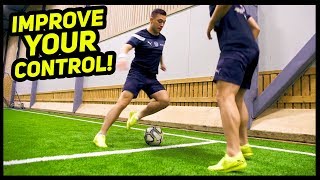 Improve Your Ball Control Skills!  SkillTwins Tutorial