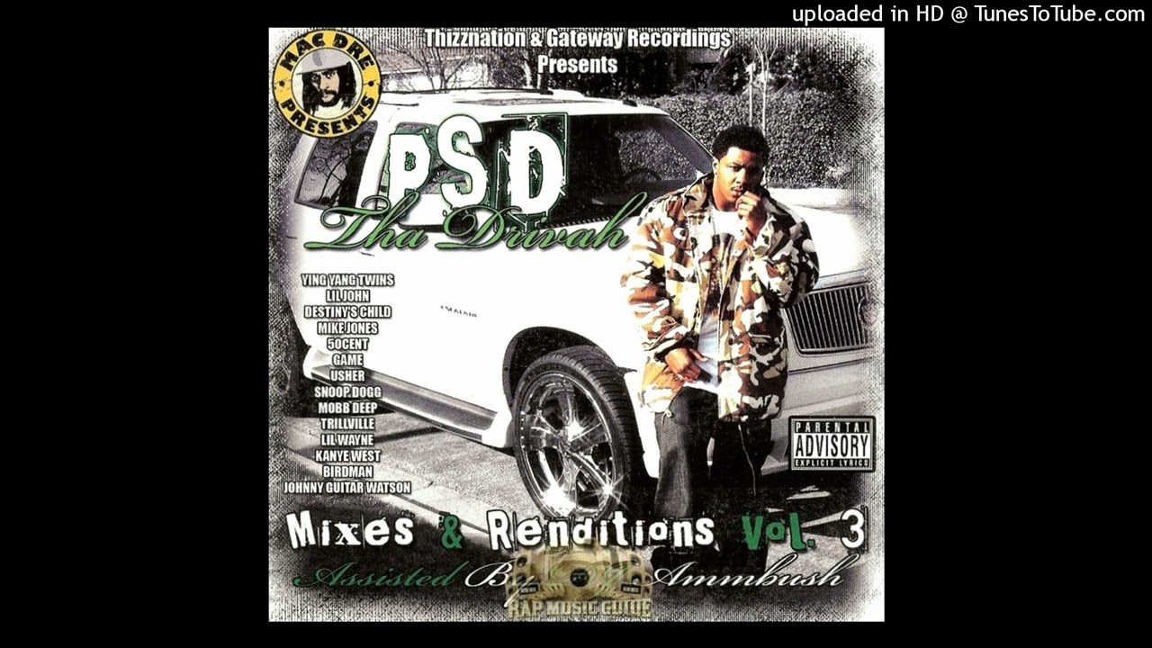 PSD Tha Drivah- To The Bone Ft. Ca$h (Money Gang) - YouTube