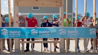 “Our future home”: Family helps raise final walls at Habitat Collier neighborhood in Naples