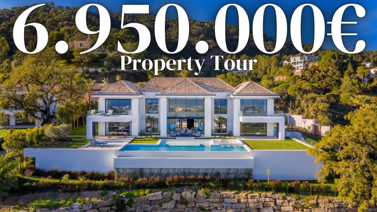 Inside €6.950.000 Newly built Mansion on Christmas Day in Marbella, Spain