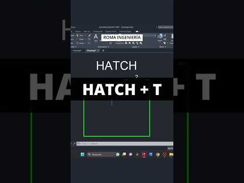 Hacer HATCH en