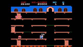 NES Mappy Gameplay