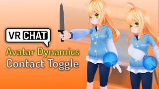 VRChat Avatar Tutorial - Contact Toggles (Grabbing Objects off your Avatar) screenshot 5