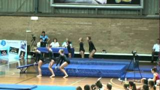 Acroygm mini tramp - Team Gym Competition