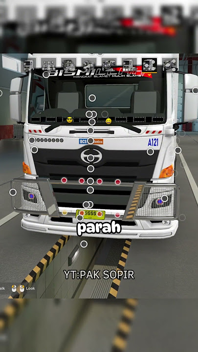 MODIF TERUK HEHEHA BEKAS AKU KEGENCET KEMARIN#ets2 #bus #basuri  #truk