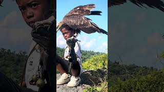 When children call an eagle, what will happen next #wildlife #explore #nature
