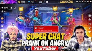 I SENT SUPERCHAT TO 😡 ANGRY YOUTUBER 😱🔥- SAMSUNG A3,A5,A6,A7,J2,J5,J7,S5,S6,S7,S9,A10,A20,A30,A50