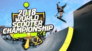 ISA SCOOTER WORLD FINALS 2018 RUNS Jordan Clark vs Dylan Morrison screenshot 2