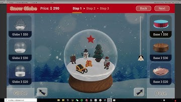 Snow Globe Christmas app
