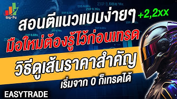 8X TRADE สอนเทรด binary option วิธีการดูแนวเส้นสำคัญ มือใหม่รู้ไว้ก่อนเทรด ถึงเริ่มจาก 0 ก็ทำกำไรได้