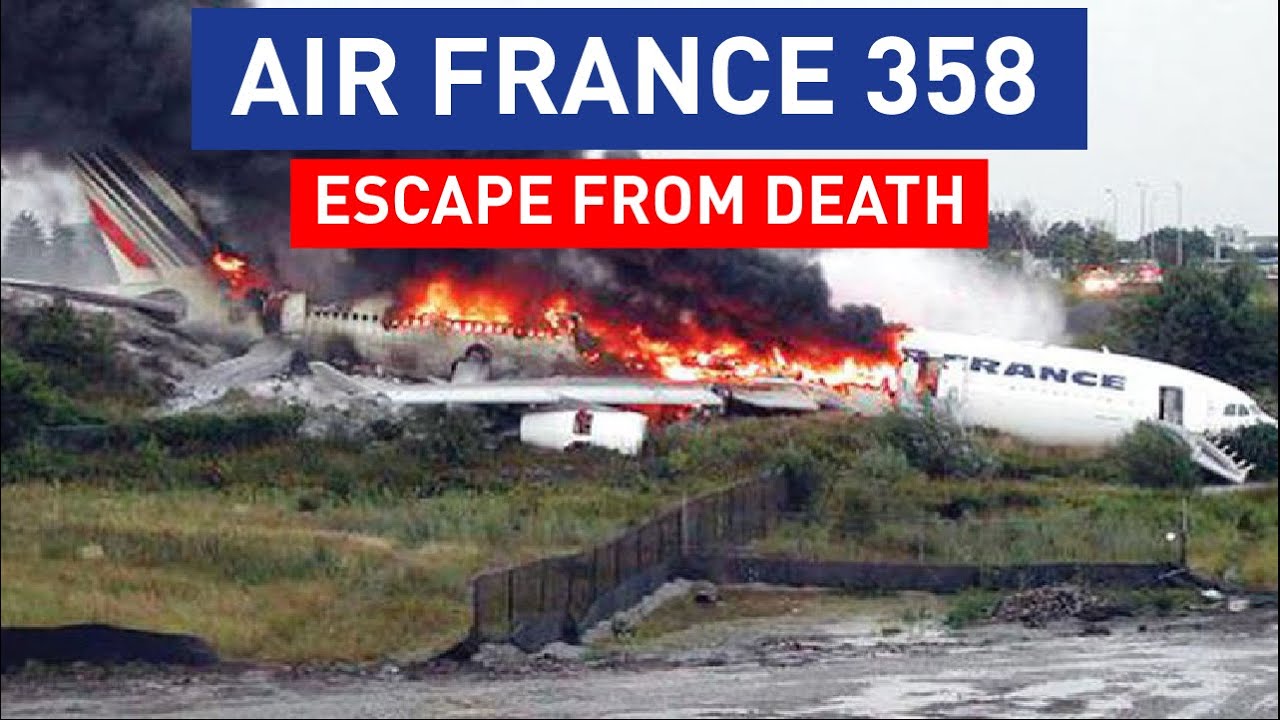 Air France Flight 358 Escape From Death A340 Crash in Toronto YouTube