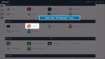 cPanel: How to Use the IP Blocker