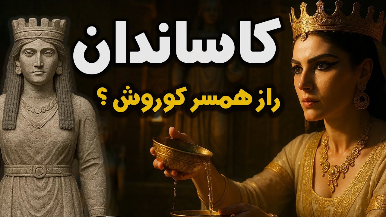 رازهای زندگی همسر کوروش کبیر| کاساندان اولین ملکه هخامنشی