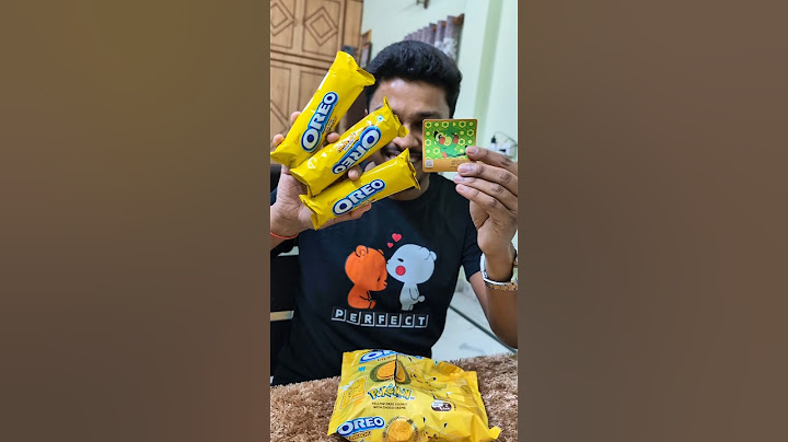 ₹10 vs ₹120 Pokemon Edition Oreo 🥲