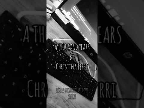 A THOUSAND YEARS BY CHRISTINA PERRI COVER | LISTEN BOY!! MY FIRST LOVE STORY