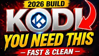 BEST Kodi Build 2026 🔥 SUPER FAST & CLEAN Setup (No Lag, Smooth Streaming!)