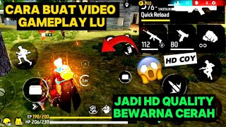 TUTORIAL EDIT VIDEO FREE FIRE JADI HD QUALITY DI CAP CUT