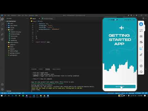 GROUP 1 Assignment 4.1 Practice Set: Create "Getting Started Screen" using React Native