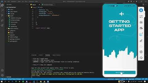 GROUP 1 Assignment 4.1 Practice Set: Create "Getting Started Screen" using React Native