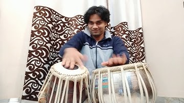 Shubham Verma tabla Dhir Dhir Chakkardar Farukhabad Gharana with Padhant