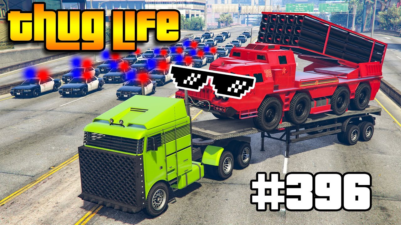 GTA 5 Thug Life Moments AND GTA 5 Funny Moments  Part 396