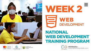 Week Two: Free National Web Development Training