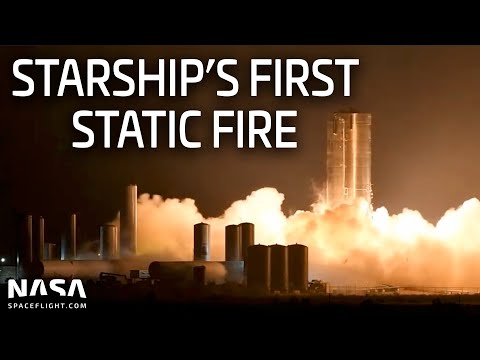 Starship SN4 Static Fire Test