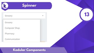 Kodular Tutorials : Spinner Component and its Usages (Malayalam)
