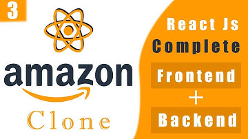 Amazon clone with react js and CommerJs || Complete ecommerce with Backend
