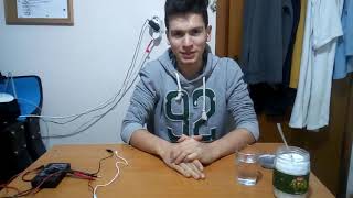 Tuzlu Suyla Sıvı Pil Yapımı Berat Dalkıran