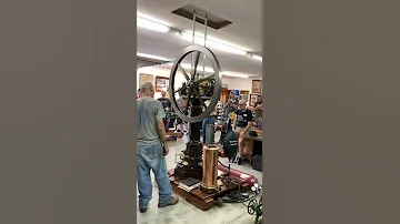 Starting The Oldest Combustion Engine In The World 1867 Otto Langen 