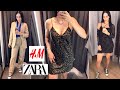 ШОППИНГ-ВЛОГ: ZARA, H&M | БРЮЧНЫЕ КОСТЮМЫ, СЛИП ДРЕСС, СВИТШОТЫ