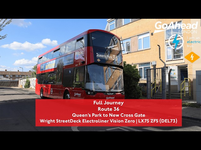 Full Journey | Route 36 to New Cross Gate | Uncommon Electric