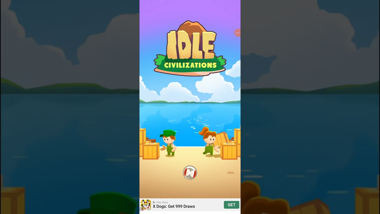 Idle Civilization - Mobile Gameplay 