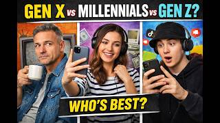 What really separates Gen X, Millennials, and Gen Z? 🤔