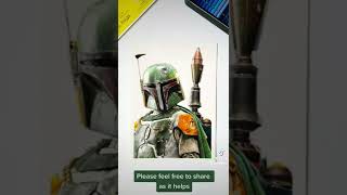 Drawing Boba Fett | Star Wars using colour pencils