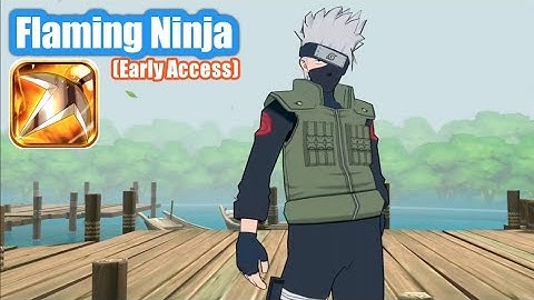 Flaming Ninja (Early Access) RPG Gameplay (iOS & Android) | @GameLa3Review