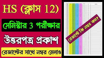 HS Semester 3 Result 2025 Answer Key | Class 12 3rd Semester Answer Key 2025 | Class 12 3rd Sem RTI