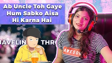 R.G Bucket List - JAVELIN THROW! Ft. SHAADI WAALE UNCLE | Angell Dabral | Beechee Angell (Reaction)