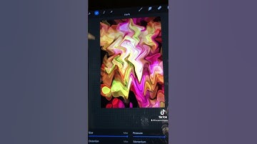 Procreate Liquify Tool | Marble Effect