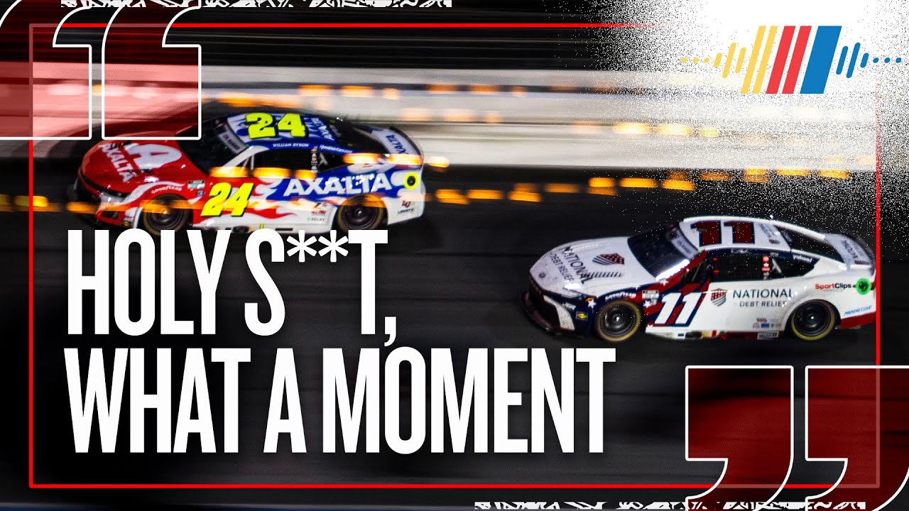 'He's a rocket ship' | NASCAR's RADIOACTIVE from the Coca-Cola 600