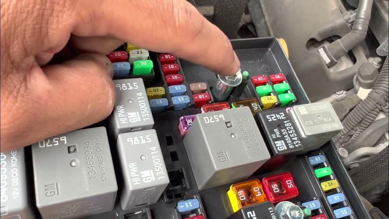 2019 - 2023 GMC Sierra P0498,P0449,P0499 EVAP vent solenoid circuit low